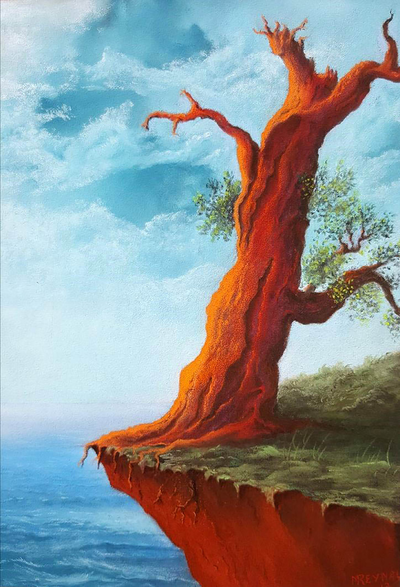 chene-foudroye-pastel